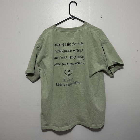 ROSE IN GOOD FAITH x Greenpeace x Lil Peep T-Shirt - Picture 2 of 2